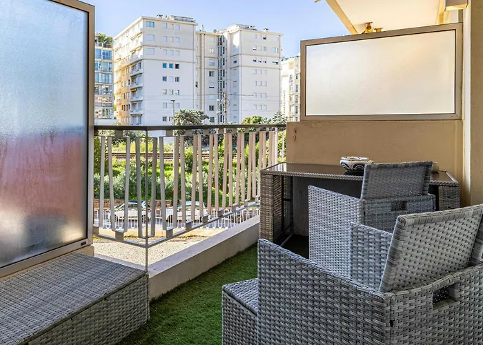 Modern 1 Bedrm With Balcony - Cannes-croisette