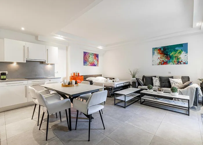 Modern 1 Bedrm With Balcony - Cannes-croisette *