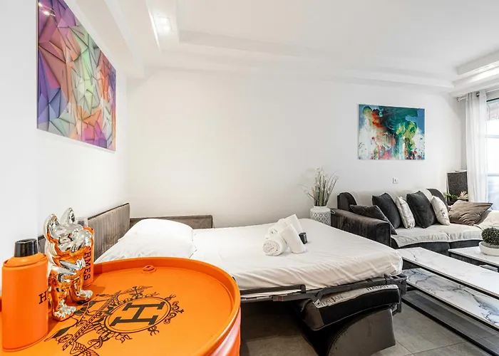Daire Modern 1 Bedrm With Balcony - Cannes-croisette *