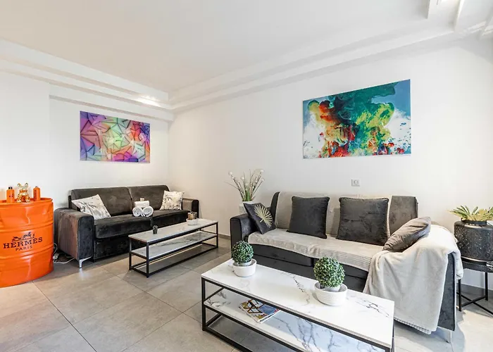 Daire Modern 1 Bedrm With Balcony - Cannes-croisette *